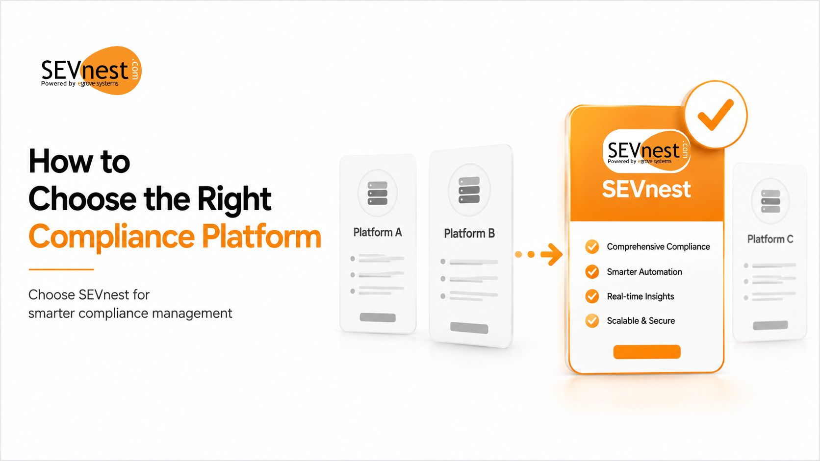 How to Choose the Right Compliance Platform - SEVnest